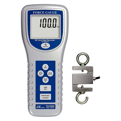 RS PRO Force Gauge RS232, USB, Range: 980N, With RS Calibration
