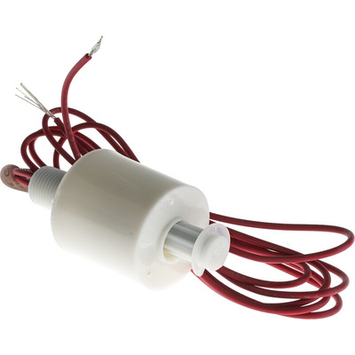 Gems Sensors LS-3 Series Vertical Polypropylene Float Switch, Float, 610mm Cable, SPST NO