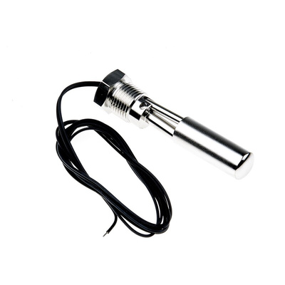 RS PRO Horizontal External Stainless Steel Float Switch, Float, 1m Cable, SPNO, 300V ac Max, 300V dc Max