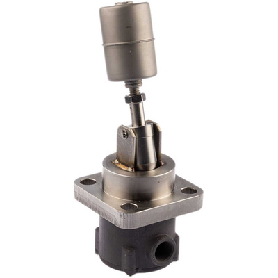 RS PRO Flange Mount Aluminium (Enclosure), SS 316L (Float) Float Switch, Float, SPDT, 250V ac Max, 30V dc Max
