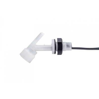 RS PRO Threaded Polypropylene Float Switch, Float, 1m Cable, NO/NC, 240V ac Max, 120V dc Max