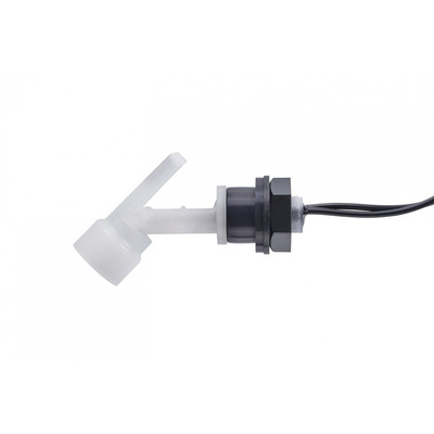 RS PRO External Polypropylene Float Switch, Float, 1m Cable, NO/NC, 240V ac Max, 120V dc Max