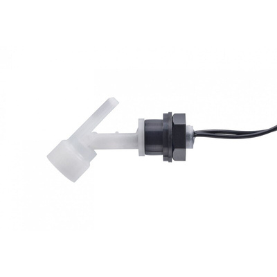 RS PRO External Polypropylene Float Switch, Float, 1m Cable, NO/NC, 240V ac Max, 120V dc Max