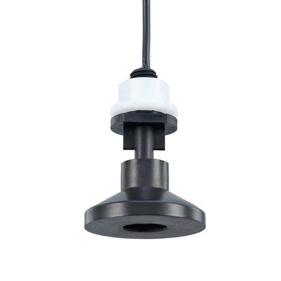 RS PRO Vertical Buna (Float), Nylon (Stem) Float Switch, Float, 1m Cable, NO, 240V ac Max, 120V dc Max