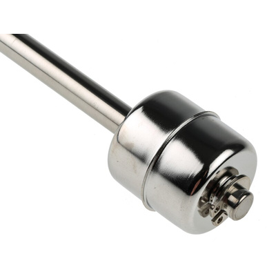 RS PRO Internal Stainless Steel Float Switch, Float, 1m Cable, NO/NC, 250V ac Max, 120V dc Max