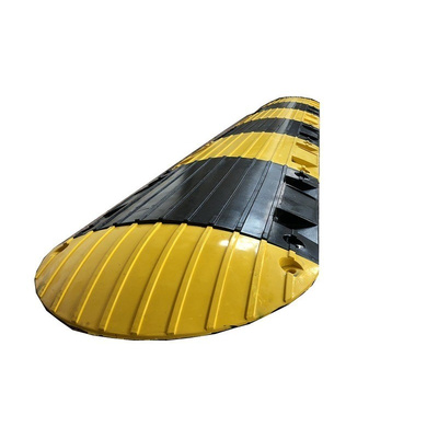 RS PRO Black, Yellow Speed Bump Expandable Bolts, 2m 450 mm 70 mm