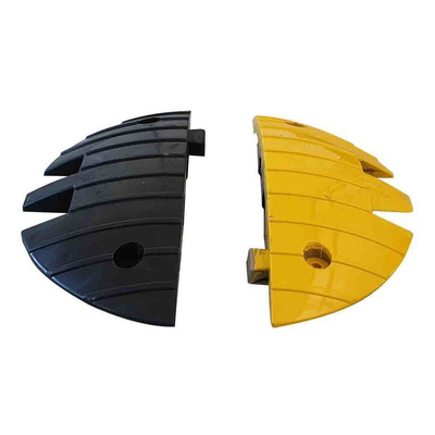RS PRO Black, Yellow Rubber Speed Bump Asphalt Fixation Bolt, 500mm 500 mm 70 mm