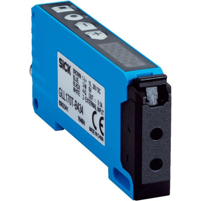 Sick Glass, Plastic Fibre Optic Sensor, NPN, PNP Output, IP66, 10 → 30 V dc