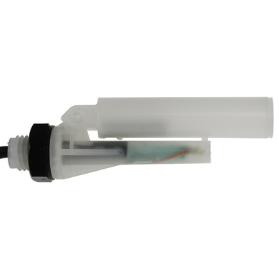 Sensata / Cynergy3 RSF30 Series Horizontal Polypropylene Float Switch, Float, 1m Cable, NO/NC, 300V ac Max, 300V dc Max
