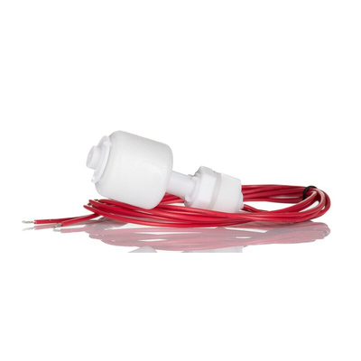 RS PRO Threaded Stainless Steel Float Switch, Float, 350mm Cable, NO