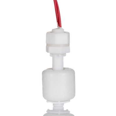RS PRO Threaded Stainless Steel Float Switch, Float, 350mm Cable, NO
