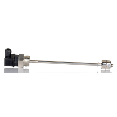 RS PRO Threaded Stainless Steel Float Switch, Float, 350mm Cable, NO