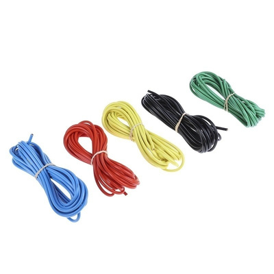 Staubli Test Lead Kit With Black 4 mm Connector In-Line Test Plug x 4, Black 4 mm Connector In-Line Test Socket x 4,