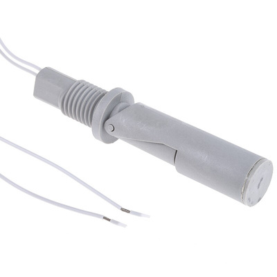 Sensata / Cynergy3 RSF70 Series Horizontal Polyphenylene Sulfide Float Switch, Float, 500mm Cable, NO/NC, 240V ac Max,