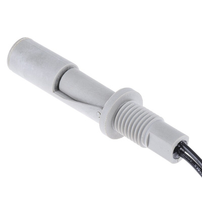 Sensata/Cynergy 3 RSF40 Series Horizontal Polyphenylene Sulfide Float Switch, Float, 1m Cable, NO/NC, 240V ac Max, 120V