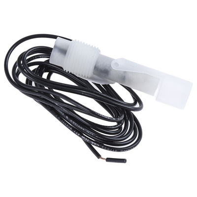 Sensata / Cynergy3 RSF80 Series External Polypropylene Float Switch, Float, 1m Cable, SPNO, 240V ac Max, 120V dc Max
