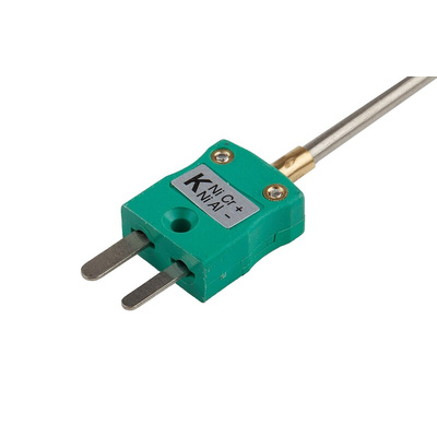 RS PRO Type K Thermocouple 150mm Length, 3mm Diameter → +1100°C