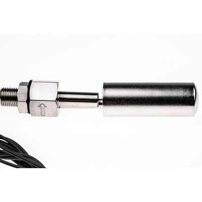 Sensata / Cynergy 3 SSF211 Series Horizontal Stainless Steel Float Switch, Float, 1m Cable, NO/NC, 300V ac Max, 300V dc