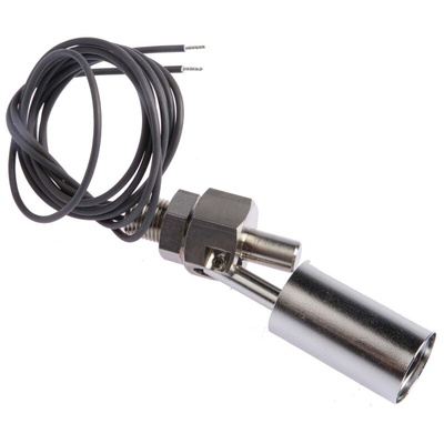 Cynergy3 SSF213 Series Horizontal Stainless Steel Float Switch, Float, 500mm Cable, NO/NC, 24V ac Max, 24V dc Max