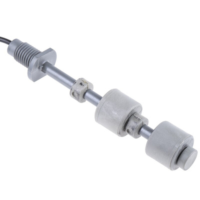 Sensata/Cynergy 3 RSF66 Series Vertical Polyphenylene Sulfide Float Switch, Float, 1m Cable, Direct Load, 240V ac Max,
