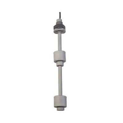 Sensata/Cynergy 3 RSF66 Series Vertical Polyphenylene Sulfide Float Switch, Dual Float, 1m Cable, Direct Load, 240V ac