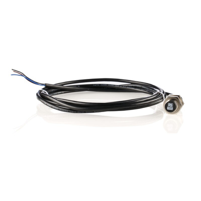 RS PRO Inductive Barrel-Style Proximity Sensor, M12 x 1, 4 mm Detection, PNP Normally Open Output, 10 → 30 V dc,