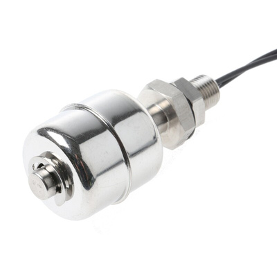 Sensata / Cynergy3 SSF22 Series Vertical Stainless Steel Float Switch, Float, 1m Cable, NO/NC, 300V ac Max, 300V dc Max