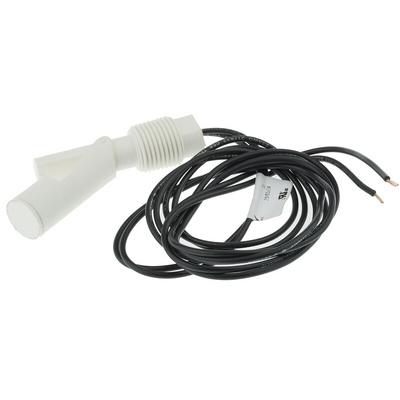 Sensata / Cynergy3 RSF80 Series Horizontal External Polypropylene Float Switch, Float, 1m Cable, NO/NC, 240V ac Max,