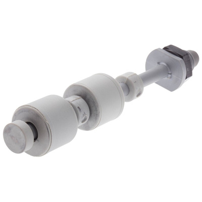 Sensata / Cynergy3 RSF66P Series Vertical Polyphenylene Sulfide Float Switch, Single Float, 2NO, 240V ac Max, 120V dc