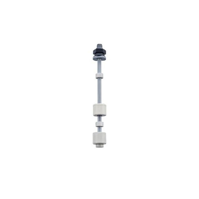 Sensata / Cynergy3 RSF66P Series Vertical Polyphenylene Sulfide Float Switch, Single Float, 2NO, 240V ac Max, 120V dc