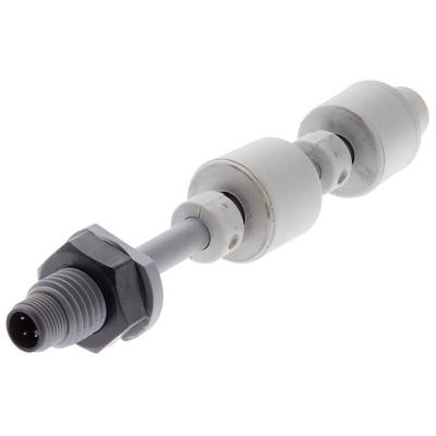 Sensata / Cynergy3 RSF66P Series Vertical Polyphenylene Sulfide Float Switch, Single Float, 2NO, 240V ac Max, 120V dc