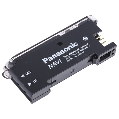 Panasonic Plastic Fibre Optic Sensor, NPN Output, 960 mW, 12 → 24 V dc