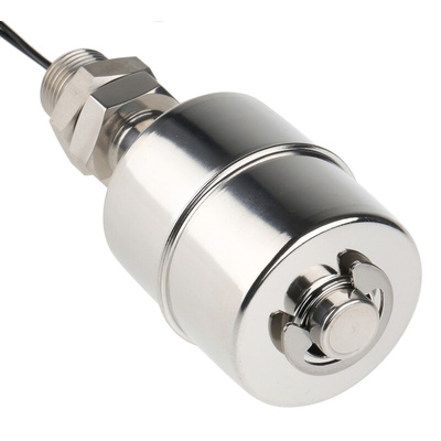 8888 SSF26 Series Vertical Stainless Steel 316L Float Switch, Float, 1m Cable, SPNO, 300V ac Max, 300V dc Max