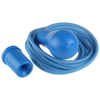Cynergy3 LM Series Cable Mount Polypropylene Float Switch, Float, 5m Cable, SPDT, 250V ac Max, 110V dc Max