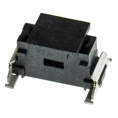 ERNI MiniBridge Series Straight Surface Mount PCB Header, 4 Contact(s), 1.27mm Pitch, 1 Row(s), Shrouded