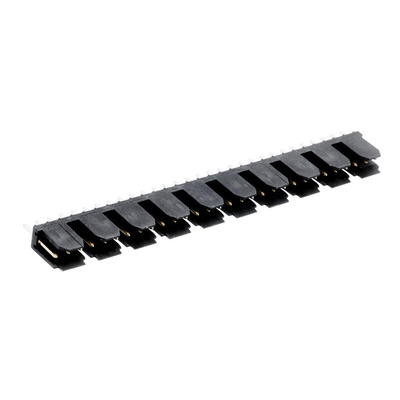 Amphenol Communications Solutions Dubox Series Straight Through Hole PCB Header, 3 Contact(s), 2.54mm Pitch, 1 Row(s),