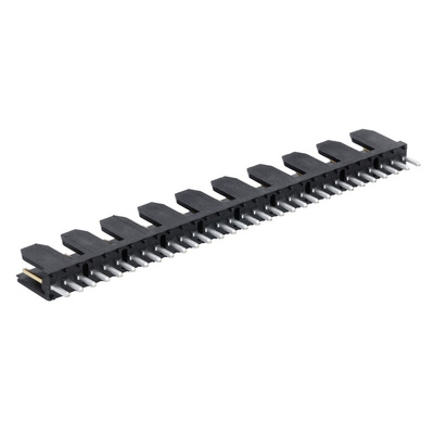 Amphenol Communications Solutions Dubox Series Straight Through Hole PCB Header, 3 Contact(s), 2.54mm Pitch, 1 Row(s),