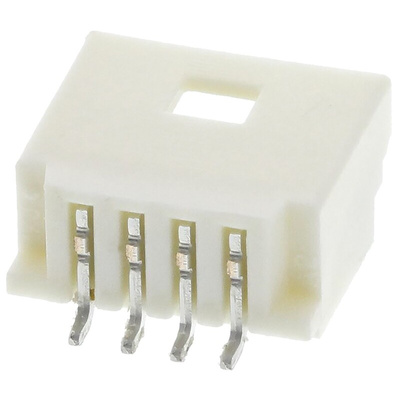 Molex Pico-Clasp Series Right Angle Surface Mount PCB Header, 4 Contact(s), 1.0mm Pitch, 1 Row(s), Shrouded