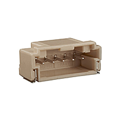 Molex DuraClik Series Right Angle Surface Mount PCB Header, 2 Contact(s), 2.0mm Pitch, 1 Row(s), Shrouded