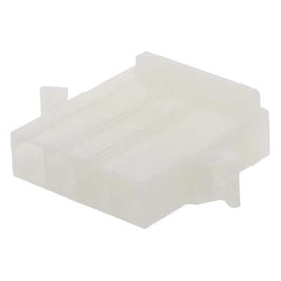 Molex STANDARD .093" Series Straight Housing Plug, 4 Contact(s), 6.7mm Pitch, 1 Row(s)