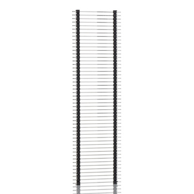 Samtec DW Series Straight Through Hole Pin Header, 50 Contact(s), 2.54mm Pitch, 1 Row(s), Unshrouded