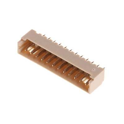 Molex PicoBlade Series Straight Through Hole PCB Header, 12 Contact(s), 1.25mm Pitch, 1 Row(s), Shrouded