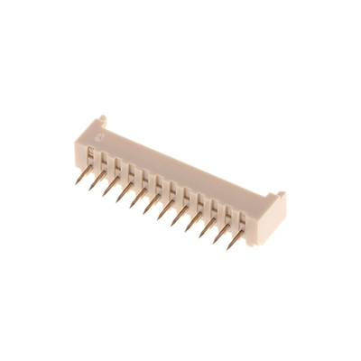 Molex PicoBlade Series Straight Through Hole PCB Header, 12 Contact(s), 1.25mm Pitch, 1 Row(s), Shrouded