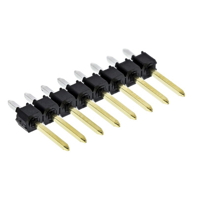 Molex C-Grid III Series Straight Through Hole Pin Header, 8 Contact(s), 2.54mm Pitch, 1 Row(s), Unshrouded
