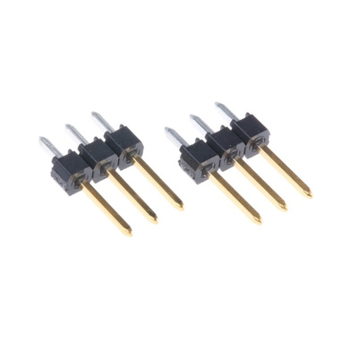 Molex C-Grid III Series Straight Through Hole Pin Header, 3 Contact(s), 2.54mm Pitch, 1 Row(s), Unshrouded