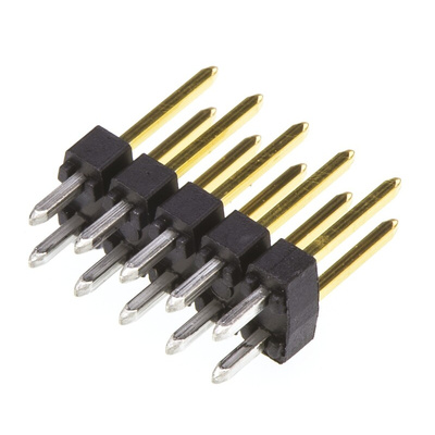 Molex C-Grid III Series Straight Through Hole Pin Header, 10 Contact(s), 2.54mm Pitch, 2 Row(s), Unshrouded