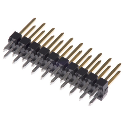 Molex C-Grid III Series Straight Through Hole Pin Header, 20 Contact(s), 2.54mm Pitch, 2 Row(s), Unshrouded