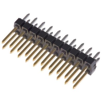 Molex C-Grid III Series Straight Through Hole Pin Header, 20 Contact(s), 2.54mm Pitch, 2 Row(s), Unshrouded