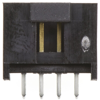 Molex C-Grid III Series Straight Through Hole PCB Header, 4 Contact(s), 2.54mm Pitch, 1 Row(s), Shrouded