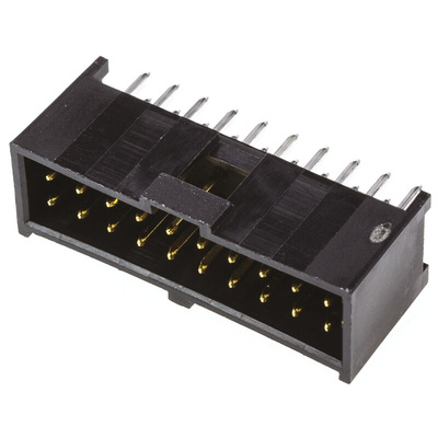 Molex C-Grid III Series Straight Through Hole PCB Header, 20 Contact(s), 2.54mm Pitch, 2 Row(s), Shrouded